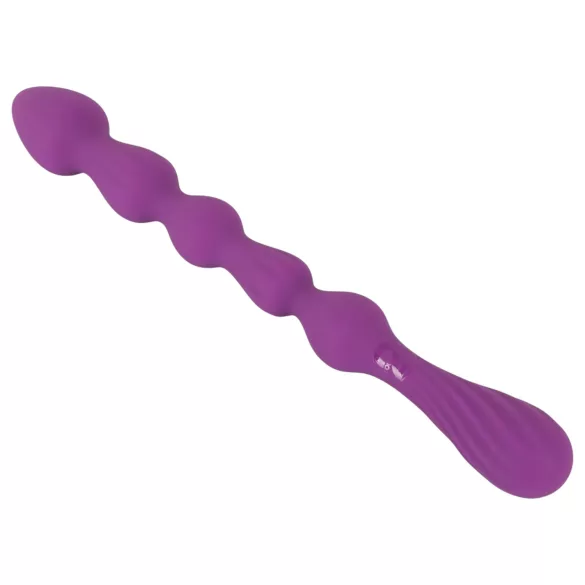 You2Toys - Dildo anal flexível com bolas - (roxo)