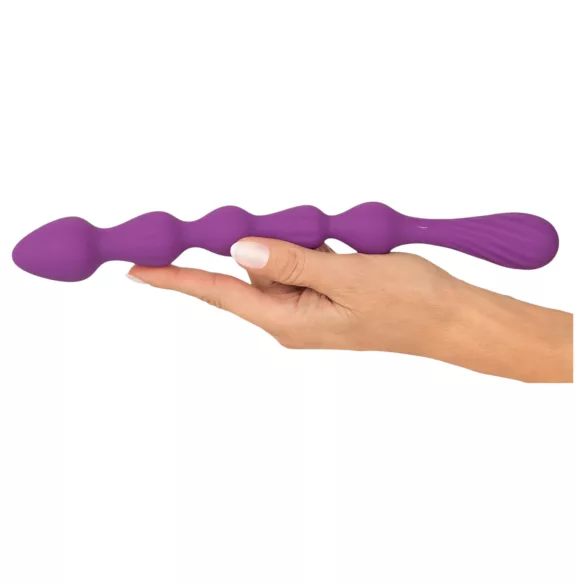 You2Toys - Dildo anal flexível com bolas - (roxo)