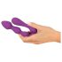 You2Toys - Plug anal flexível com esferas - Roxo