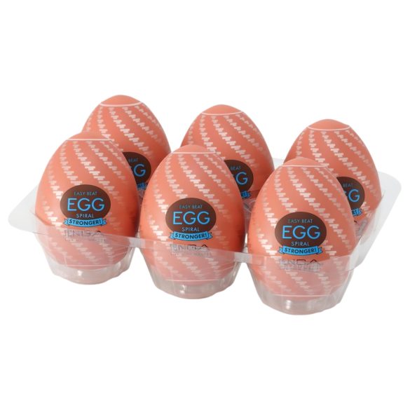 TENGA Egg Spirale Forte - Masturbador Ovo (6 unidades)