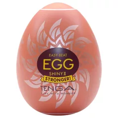   TENGA Egg Shiny II Stronger - masturbador masculino ovo texturizado