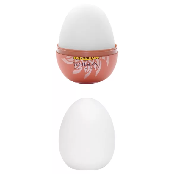 TENGA Egg Shiny II Stronger - masturbador masculino ovo texturizado