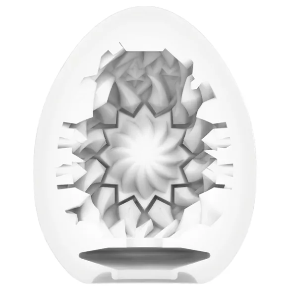 TENGA Egg Shiny II Stronger - masturbador masculino ovo texturizado
