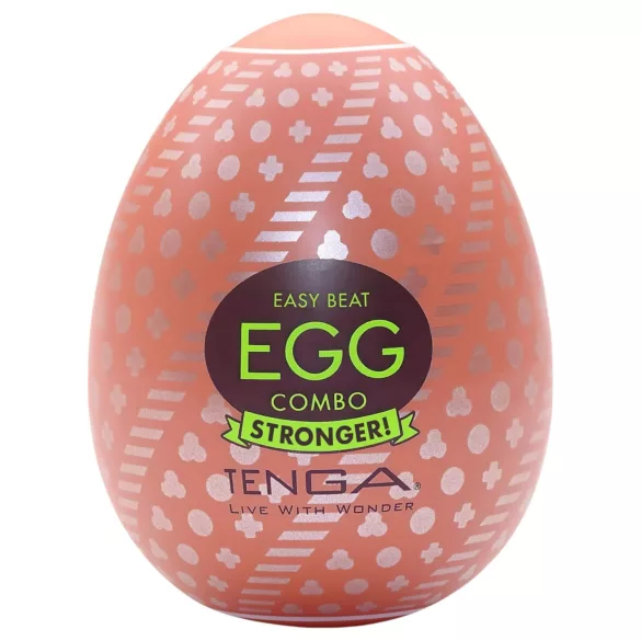 TENGA Egg Combo Stronger - masturbador masculino em formato de ovo (1 unidade)