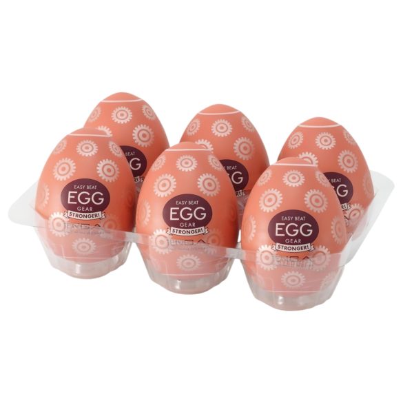 TENGA Egg Gear Stronger - Masturbador Ovo (6 unid.)