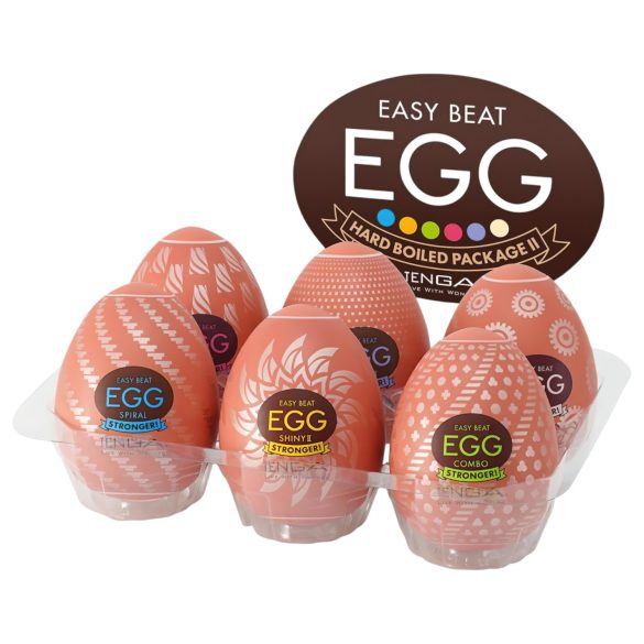 TENGA - Conjunto de Masturbadores Ovo Forte - 6 unidades