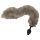 You2Toys - Plug Anal de Silicone com Cauda (Cinza)