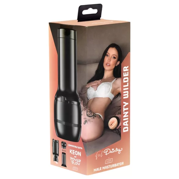Kiiroo Dainty Wilder - masturbador masculino vagina - compatível PowerBlow