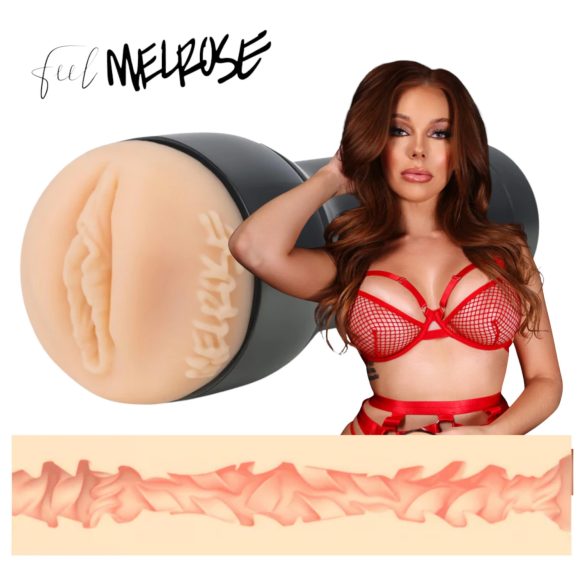 Kiiroo MelRose Michaels - Vagina Artificial Compatível com PowerBlow (Natural)