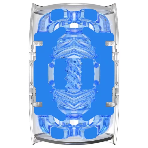 Fleshlight Quickshot Turbo - masturbador masculino compacto - azul