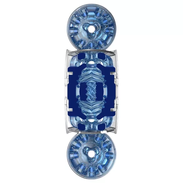 Fleshlight Quickshot Turbo - masturbador masculino compacto - azul