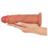 Realistixxx - Dildo realista de dupla camada (cor natural)
