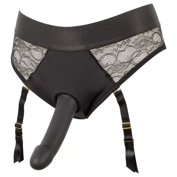 You2Toys - cinta com dildo realístico - preto