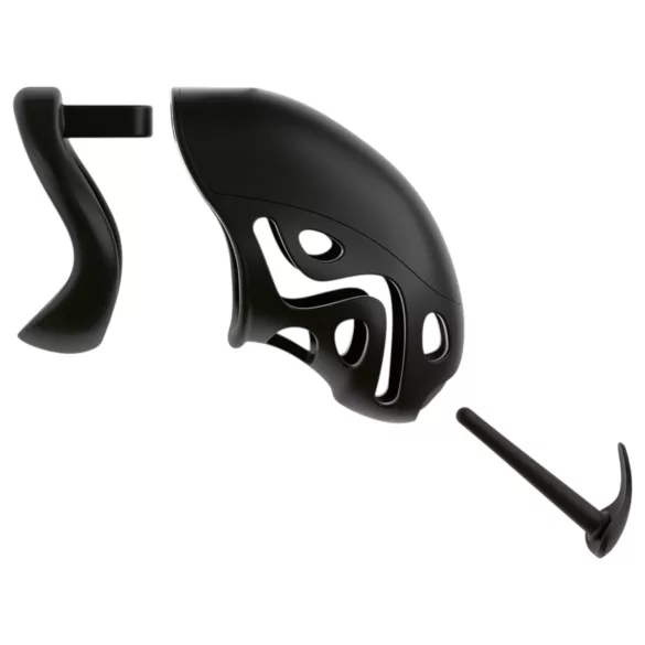 You2Toys - gaiola peniana com plug peniano - preto
