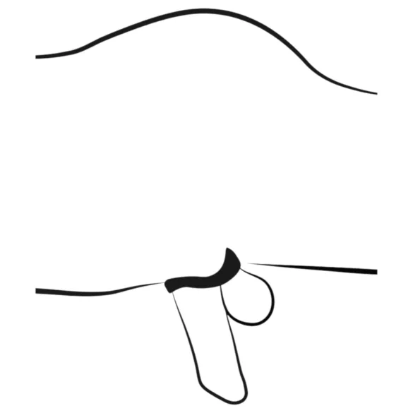 You2Toys - gaiola peniana com plug peniano - preto