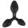 Black Velvet - plug anal triplo (preto)