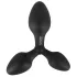 Black Velvets - plug anal triplo - silicone preto