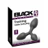 Black Velvets - plug anal triplo - silicone preto
