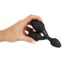 Black Velvet - plug anal triplo (preto)
