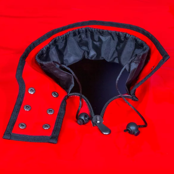 Secretdome - Cabine de sexo BDSM com aberturas (preta)