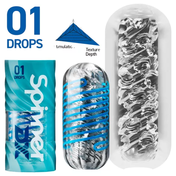 TENGA Spinner DX - masturbador (transparente)