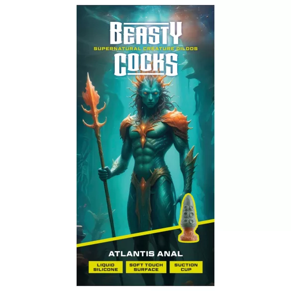Beasty Cocks Atlantis - plug anal - silicone verde