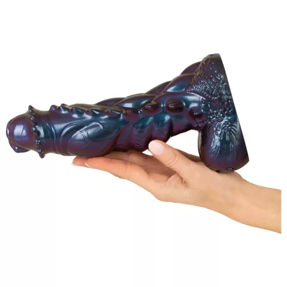 Beasty Cocks Tech-Zilla Bang - dildo monstro com ventosa (roxo)