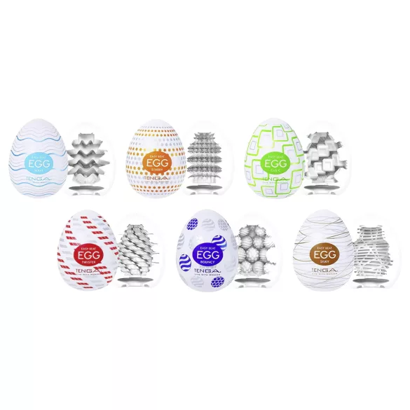 TENGA - kit masturbador masculino ovos - 6 unidades