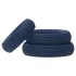 Svakom Triooo - conjunto de anéis penianos em silicone macio (azul) - 3 un.