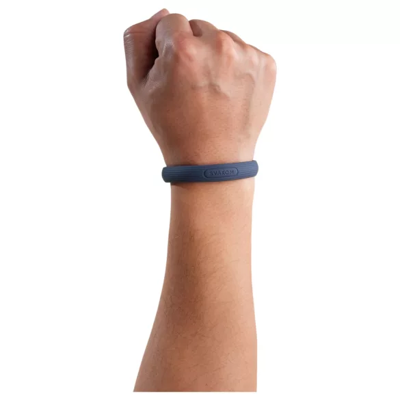 Svakom Triooo - conjunto de anéis penianos em silicone macio (azul) - 3 un.