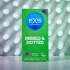 EXS - Preservativo texturizado com pontos e relevos - 12 unidades