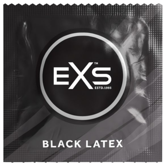 EXS Black - Preservativos de Látex Pretos (12 unid.)