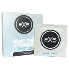 EXS - preservativo ultra fino - látex - 3 unidades