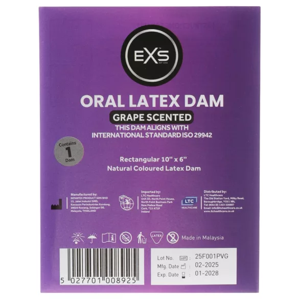 EXS - lenço oral - sabor uva