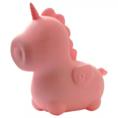   Unihorn Heart Throb - vibrador clitóris recarregável unicórnio - silicone rosa