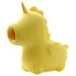 Unihorn Bean Blossom - vibrador clitóris recarregável unicórnio - amarelo