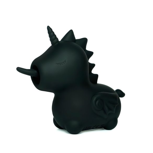 Unihorn Wild Spirit - estimulador de clitóris preto recarregável