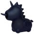 Unihorn Wild Spirit - estimulador de clitóris preto recarregável