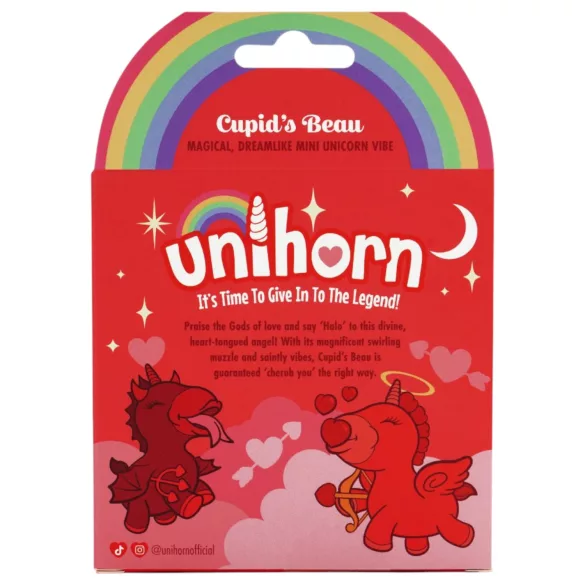 Unihorn Cupid's Beau - vibrador clitóris recarregável unicórnio