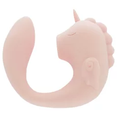   Unihorn C-Horse - Vibrador estimulador de ponto G e clitóris (coral)