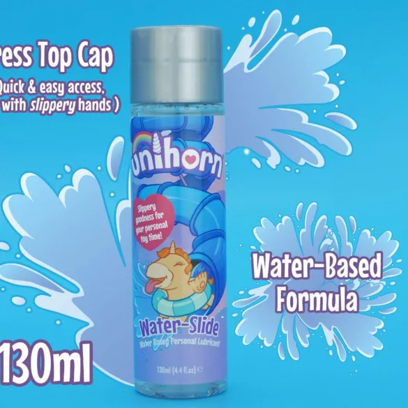 Lubrificante à base de água Unihorn Water-Slide (130ml)