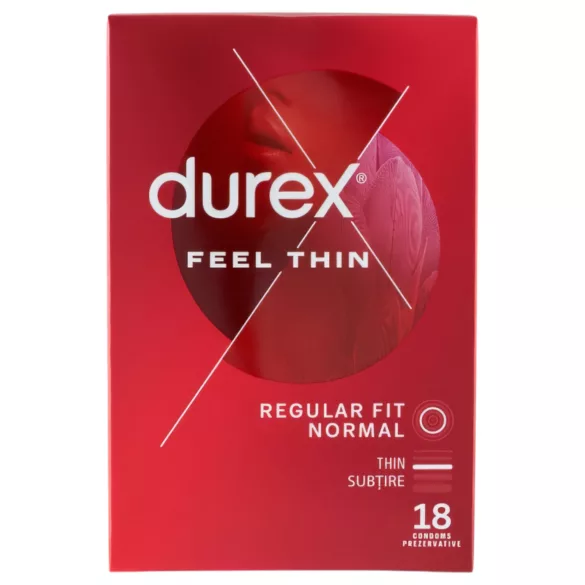 Durex Feel Thin - preservativo sensação real - 18 unidades