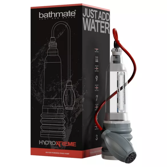 Bathmate HydroXtreme 7 - bomba hidráulica, sem acessórios (transparente)