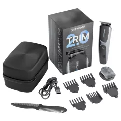   Bathmate Trim 2.0 - conjunto de barbeador íntimo recarregável