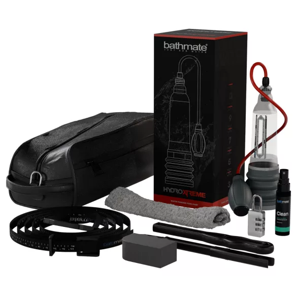 Bathmate HydroXtreme 6 - conjunto de hidrobomba (transparente)