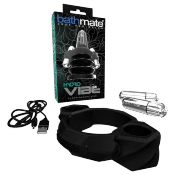 Bathmate Hydro Vibe - anel vibratório de hidroterapia (preto)