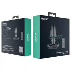 Nexus BEAT - massageador anal (preto)
