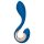 G-Vibe G-Pop 2 - Vibrador Recarregável à Prova d'Água para P/Pontos (Azul)