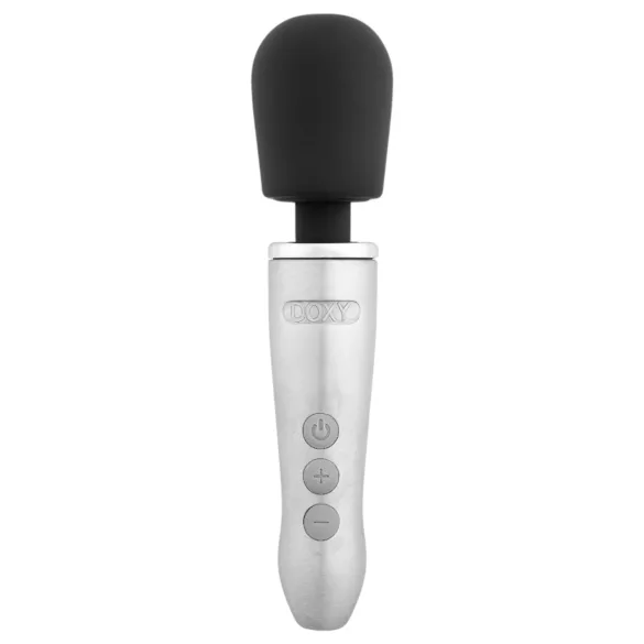 Doxy Go - vibrador massageador recarregável - prata