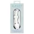 Clarity Utopian Mystique - dildo anal em vidro canelado (transparente)